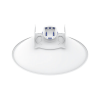 uisp dish – antena direccional tipo plato de 30 dbi de ganancia, banda de frecuencia de 5150 a 6875 mhz
