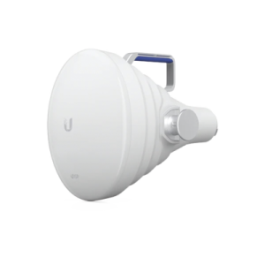 antena sectorial 30° tipo horn para multipunto, 19.5 dbi. rango extendido 5.15 6.875 ghz. alto aislamiento al ruido. compatible solo con af5xhd, rp5acgen2 y lturocket