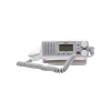 radio móvil marino vhf, color blanco, tx: 156.025 157.425 mhz, rx: 156.050 163.275 mhz, 25w de potencia, sumergible ipx4 incluye micrófono y cable de alimentación