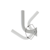 montaje universal flexible para instalación en poste o pared, compatible con equipos ubiquiti, mimosa, cambium y altai