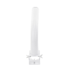 montaje universal flexible para instalación en poste o pared, compatible con equipos ubiquiti, mimosa, cambium y altai