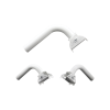 montaje universal flexible para instalación en poste o pared, compatible con equipos ubiquiti, mimosa, cambium y altai