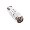 atenuador en línea de 20 db, 0.5 w, conectores n macho hembra, cd 6 ghz.