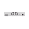 nvr pro unifi protect, con bahía para 7 discos duros, almacena hasta 20 cámaras 4k o 60 cámaras 1080p, pantalla táctil