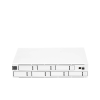nvr pro unifi protect, con bahía para 7 discos duros, almacena hasta 20 cámaras 4k o 60 cámaras 1080p, pantalla táctil