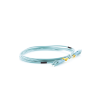 jumper de fibra Óptica multimodo lc lc duplex 10 g, 50/125 om3, color aqua, 3 metros