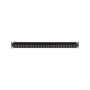 patch panel ultramax. utp, precargado con jacks cat5e, 24 puertos, plano, 1u