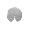 montaje profesional para access points unifi de plato (ac pro/ac lr/ac hd/u6 lr/u6 pro/otros).