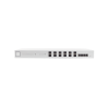 unifi switch 16 xg, capa 2 de 12 puertos sfp+ 10 gb + 4 puertos 10g base t (rj 45)