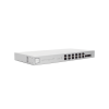 unifi switch 16 xg, capa 2 de 12 puertos sfp+ 10 gb + 4 puertos 10g base t (rj 45)