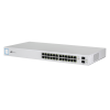 switch unifi capa 2 administrable de 26 puertos gigabit (24 eth. y 2 sfp) throughput 38.69 mpps