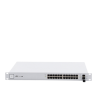 switch poe unifi capa 2 administrable de 26 puertos gigabit (24 eth poe y 2 sfp) 802.3 af/at / pasivo 24v, 500 watts, throughput de 38.69 mpps