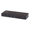 conmutador concentrador industrial | 4 x 4 usb | 3.2 gen 1