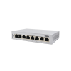 switch unifi administrable capa 2 de 8 puertos gigabit (7 ethernet y 1 poe pasivo 48v)