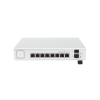 switch unifi administrable de 8 puertos gigabit poe+ 802.3at/af y poe pasivo 24v.