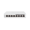 switch unifi administrable capa 2 de 8 puertos gigabit (4 puertos gigabit poe 802.3af y 4 puertos gigabit ethernet) 60w