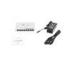 switch unifi administrable capa 2 de 8 puertos gigabit (4 puertos gigabit poe 802.3af y 4 puertos gigabit ethernet) 60w