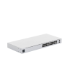unifi switch usw 24 poe gen2, capa 2 de 24 puertos (16 puertos poe 802.3af/at + 8 puertos gigabit) + 2 puertos 1g sfp, 95w, pantalla informativa