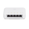 switch unifi flex de 5 puertos para semi exterior ip55 (1 x poe de entrada 802.3af/at/bt y 4 puertos poe de salida 802.3af)