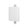 kit adaptador para switch usw flex resistente para exterior de montaje en poste, incluye inyector poe 50 60w
