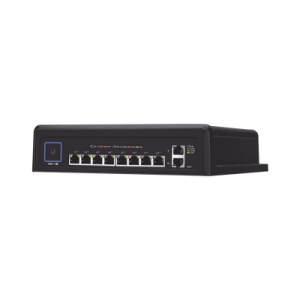 switch industrial unifi poe de 10 puertos gigabit (8 x 802.3bt y 2 x ethernet) para temperaturas extremas