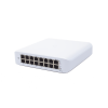 switch unifi lite administrable poe de 16 puertos 10/100/1000 mbps (8 puertos 802.3af/at), 45 w