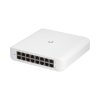 switch unifi lite administrable poe de 16 puertos 10/100/1000 mbps (8 puertos 802.3af/at), 45 w