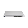 unifi switch usw pro 24 poe gen2, con funciones capa 3, de 24 puertos poe 802.3at/bt + 2 puertos 1/10g sfp+, 400w, pantalla informativa