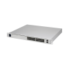 unifi switch usw pro 24 poe gen2, con funciones capa 3, de 24 puertos poe 802.3at/bt + 2 puertos 1/10g sfp+, 400w, pantalla informativa