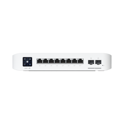 switch unifi pro 8 poe administrable capa 3, 8 puertos gbe / (6) puertos poe+ af/at y (2) puertos poe++ 802.3bt / (2) puertos sfp+ 10g / 120w de presupuesto poe switch unifi pro 8 poe administrable capa 3, 8 puertos gbe / (6) puertos poe+ af/at y (2) puertos poe++ 802.3bt / (2) puertos sfp+ 10g / 120w de presupuesto poe