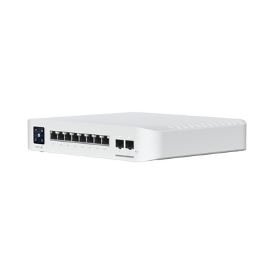switch unifi pro 8 poe administrable capa 3, 8 puertos gbe / (6) puertos poe+ af/at y (2) puertos poe++ 802.3bt / (2) puertos sfp+ 10g / 120w de presupuesto poe switch unifi pro 8 poe administrable capa 3, 8 puertos gbe / (6) puertos poe+ af/at y (2) puertos poe++ 802.3bt / (2) puertos sfp+ 10g / 120w de presupuesto poe