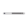 unifi switch pro aggregation capa 3 para fibra óptica con 28 puertos sfp+ (10g) y 4 puertos sfp28 (25g), pantalla informativa