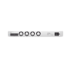 unifi switch pro aggregation capa 3 para fibra óptica con 28 puertos sfp+ (10g) y 4 puertos sfp28 (25g), pantalla informativa