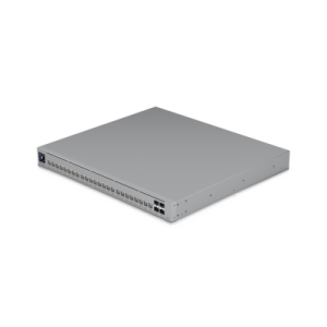 unifi switch pro hd capa 3, 24 puertos etherlighting poe++ / (22) puertos 2.5 gbe, (2) puertos 10gbe, todos poe++, (4) puertos 10g sfp+, 600w presupuesto poe
