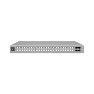 unifi switch pro max 48 poe, con funciones capa 3, 48 puertos (16 puertos 2.5 gbe (8 poe++ y 8 poe+) y 32 puertos 1 gbe (24 poe+ y 8 poe++)), 2 puertos sfp+ 10g, poe++ 720w, pantalla informativa