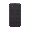 ups de 1000 va/500 w, topología línea interactiva, entrada 120 vca nema 5 15p, y 8 salidas nema 5 15r, con regulador de voltaje (avr)