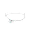cable de parcheo tx6, utp cat6, diámetro reducido (28awg), color blanco mate, 3ft