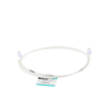 cable de parcheo tx6, utp cat6, diámetro reducido (28awg), color blanco mate, 5ft
