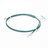 cable de parcheo tx6, utp cat6, diámetro reducido (28awg), color verde, 5ft