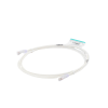 cable de parcheo tx6, utp cat6, diámetro reducido (28awg), color blanco mate, 7ft