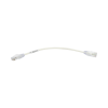 cable de parcheo tx6, utp cat6, diámetro reducido (28awg), color blanco, 8in (20.2cm)