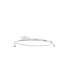 cable de parcheo utp cat6a, cm/lszh, diámetro reducido (28awg), color blanco mate, 3ft