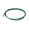 cable de parcheo utp cat6a, cm/lszh, diámetro reducido (28awg), color verde, 5ft
