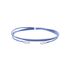 cable de parcheo utp cat6a, cm/lszh, diámetro reducido (28awg), color azul, 6ft