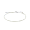 cable de parcheo utp cat6a, cm/lszh, diámetro reducido (28awg), color blanco mate, 7ft