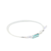 cable de parcheo utp cat6a, cm/lszh, diámetro reducido (28awg), color blanco mate, 7ft