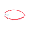 cable de parcheo utp cat6a, cm/lszh, diámetro reducido (28awg), color rojo, 7ft