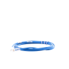 cable de parcheo utp cat6a, cm/lszh, diámetro reducido (28awg), color azul, 8ft