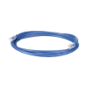 cable de parcheo utp, cat6a, 24 awg, cm, color azul, 15ft