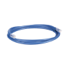 cable de parcheo utp, cat6a, 24 awg, cm, color azul, 20ft